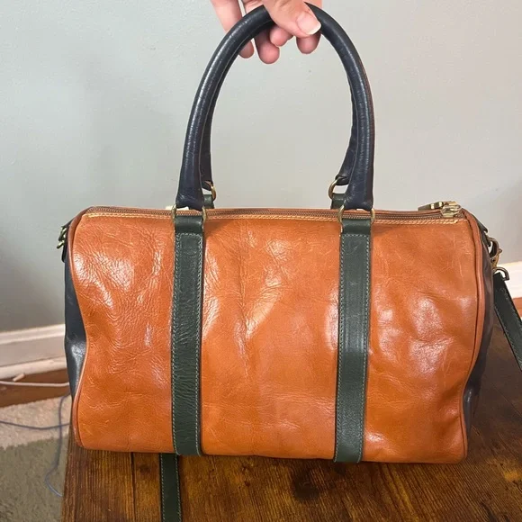 Furla Tan and Black Crossbody Bag - Picture 2 of 13